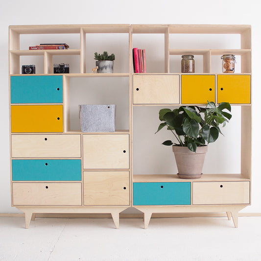 Ascot Bookshelf - Elula Furniture
