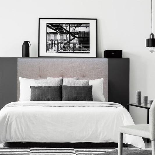 Hanover Headboard - Basics Fabric - Elula Furniture
