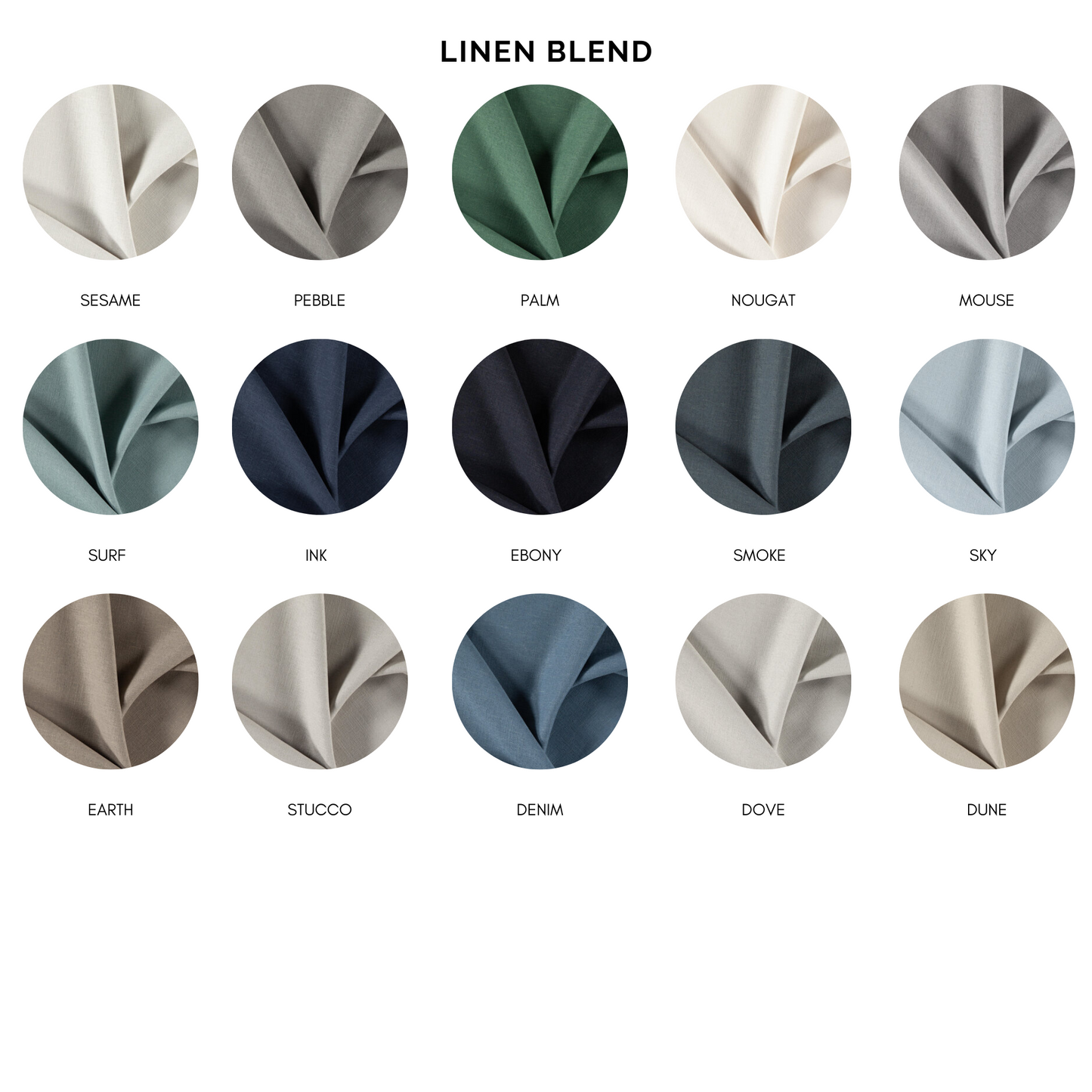 Cleveland Headboard - Linen Blend Fabric - Elula Furniture