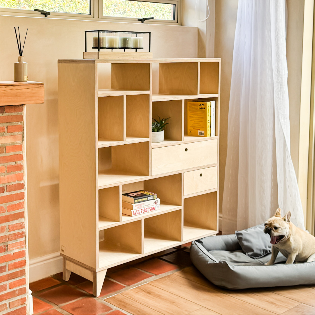 Danube Bookshelf - Elula Furniture