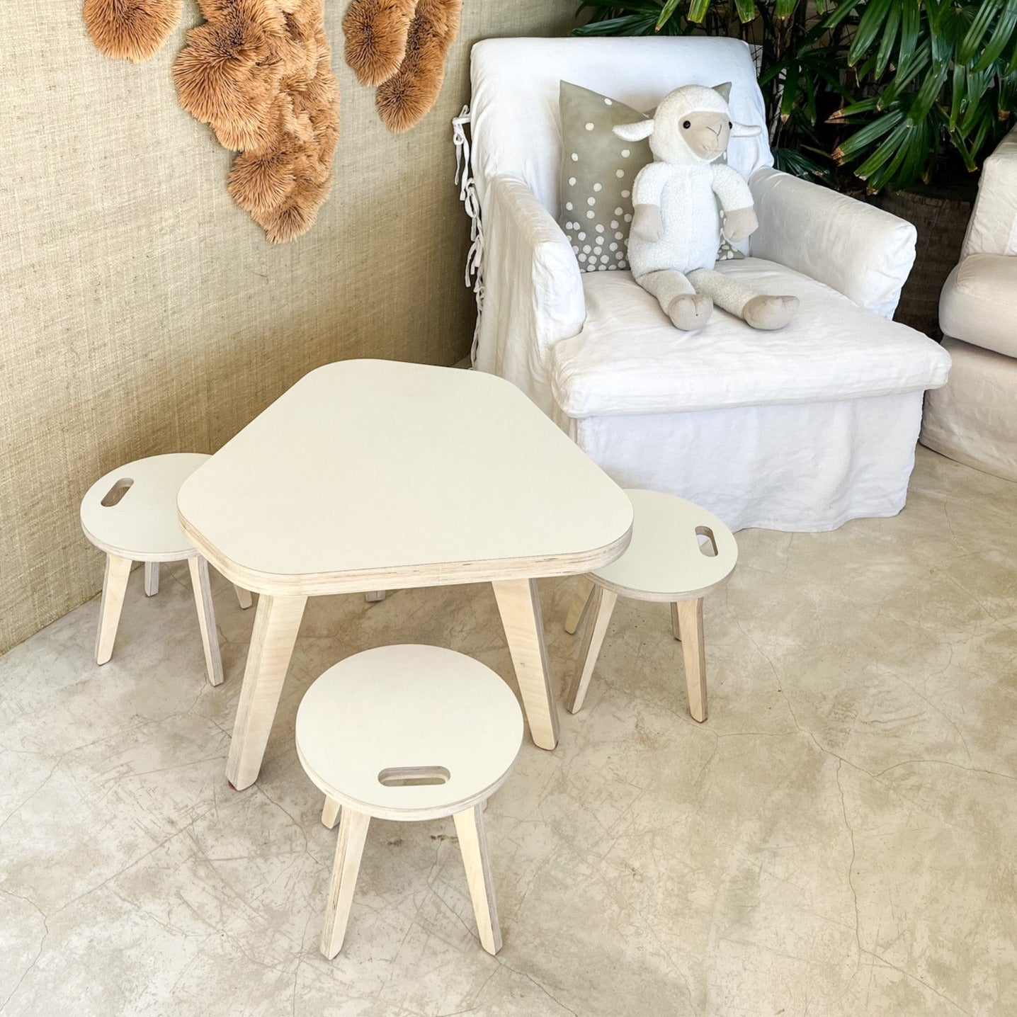 Edie Table & Chairs Set - Elula Furniture