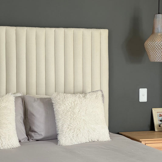 Boudor Narrow Headboard - Basics Fabric - Elula Furniture