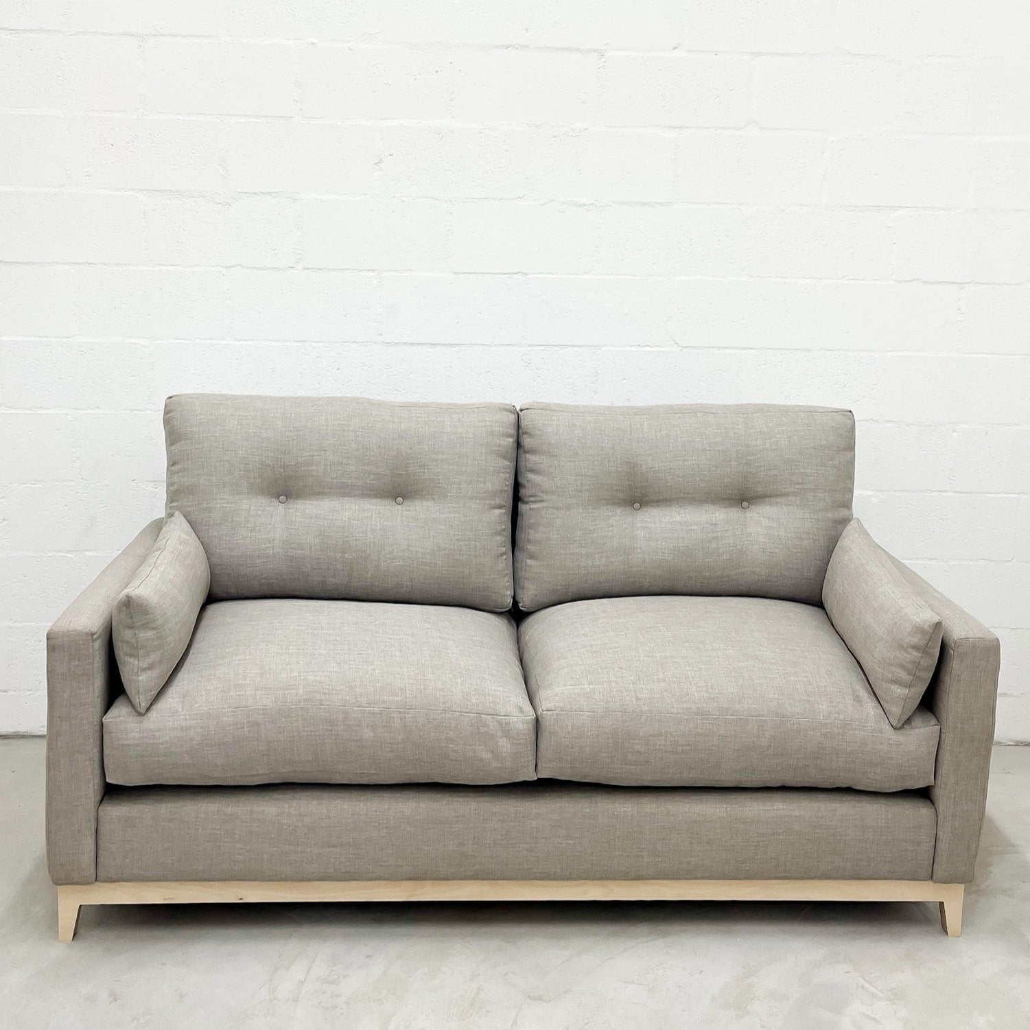 Kloof Sofa - Linen Blend Fabric - Elula Furniture