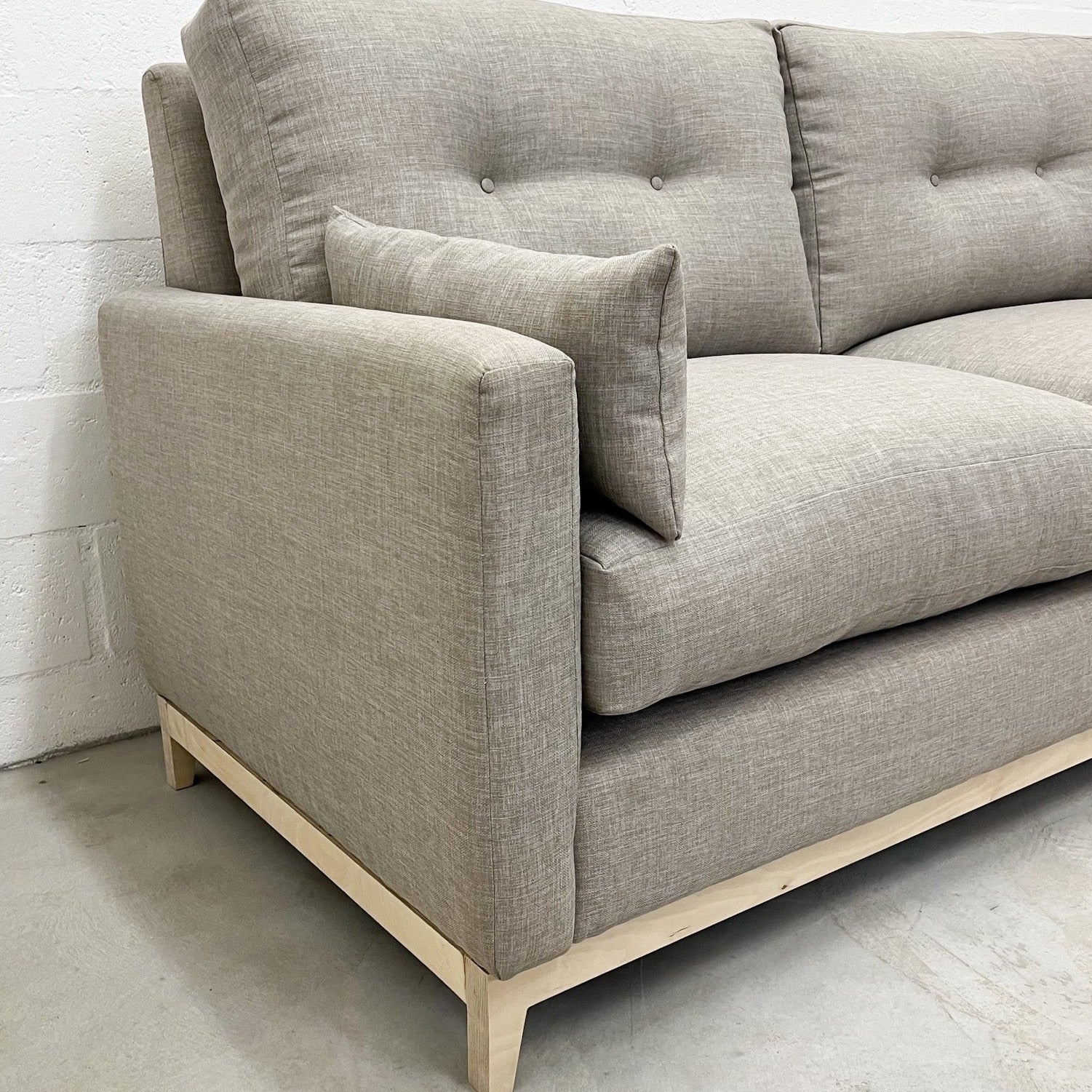 Kloof Sofa - Luxe Cotton Fabric - Elula Furniture