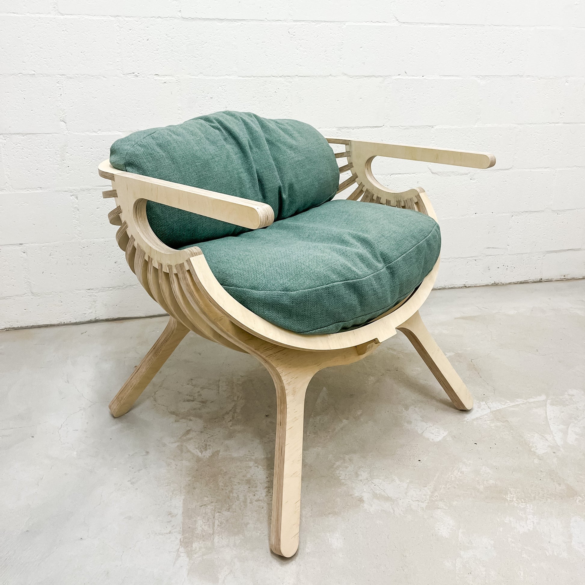 Shell Chair - Basics Fabric - Elula Furniture