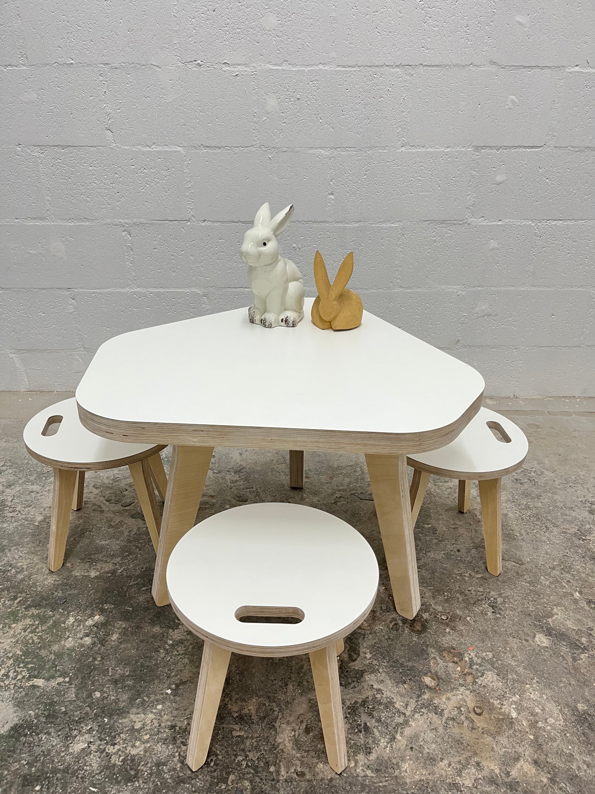 Edie Table & Chairs Set - Elula Furniture