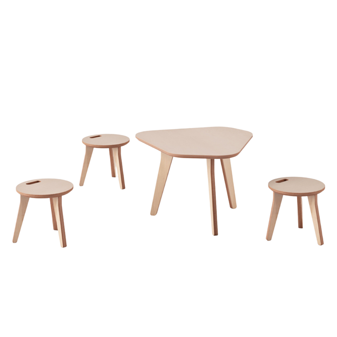 Edie Table & Chairs Set - Elula Furniture