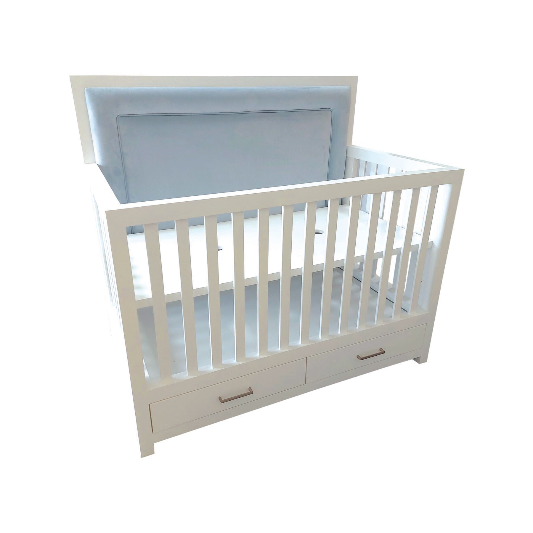 Noah Cot - Velvet Fabric - Elula Furniture