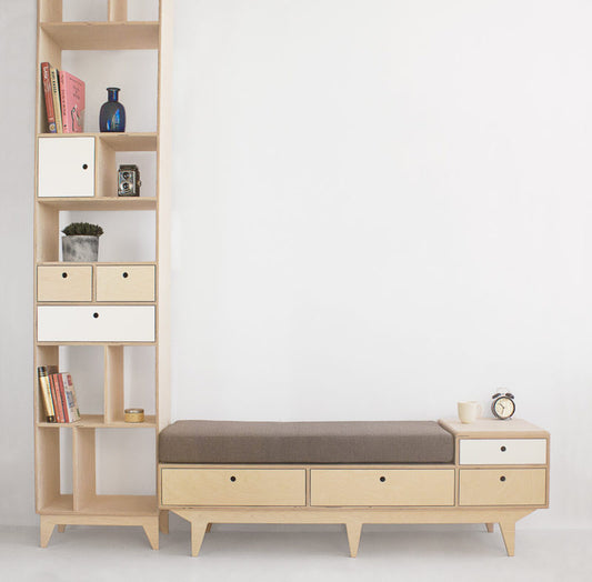Easy Bench - Cotton Blend Fabric - Elula Furniture