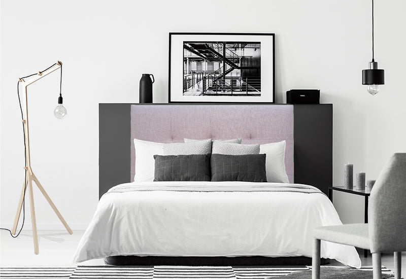 Hanover Headboard - Luxe Cotton - Elula Furniture