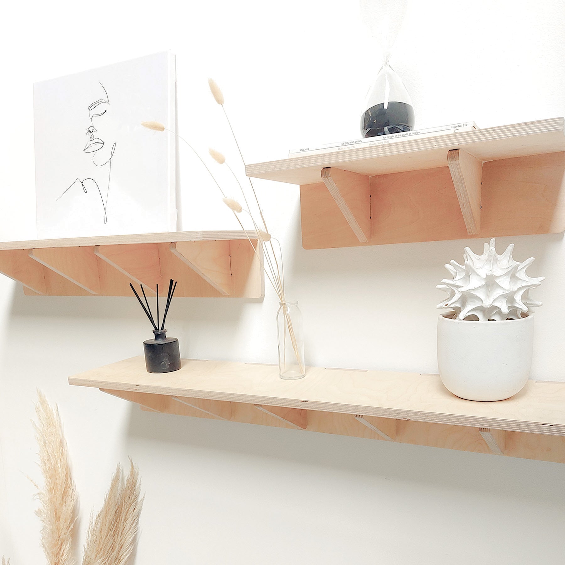 Hook Shelf - Elula Furniture