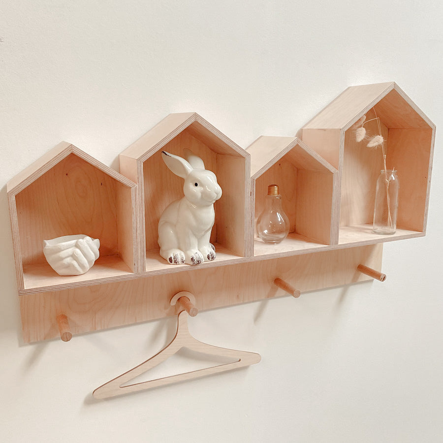 Noah House Wallshelf - Elula Furniture