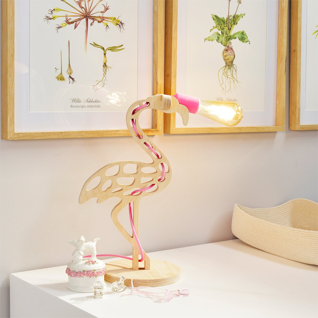 Flamingo Lamp - Elula Furniture