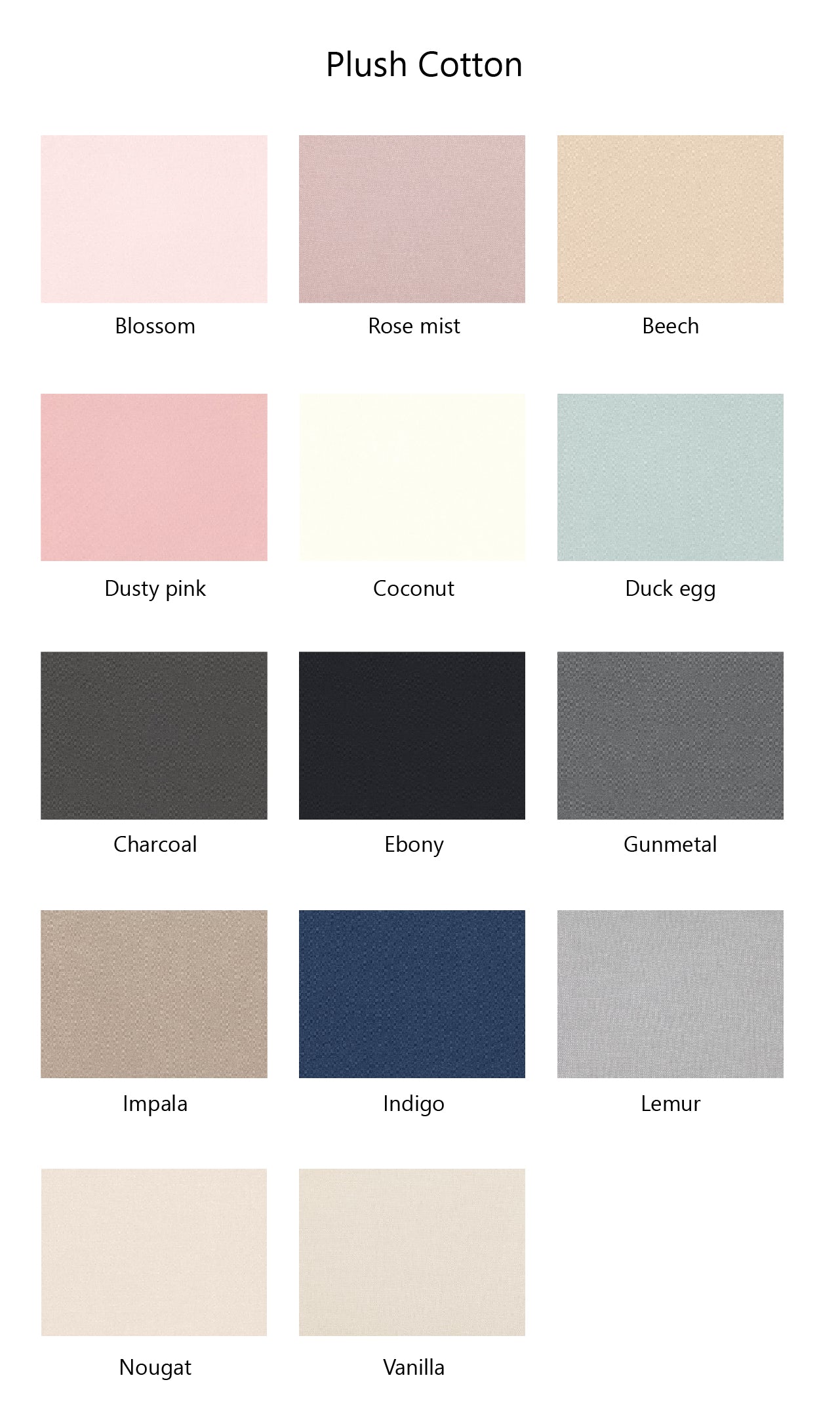 Stella Cot - Plush Cotton Fabric - Elula Furniture
