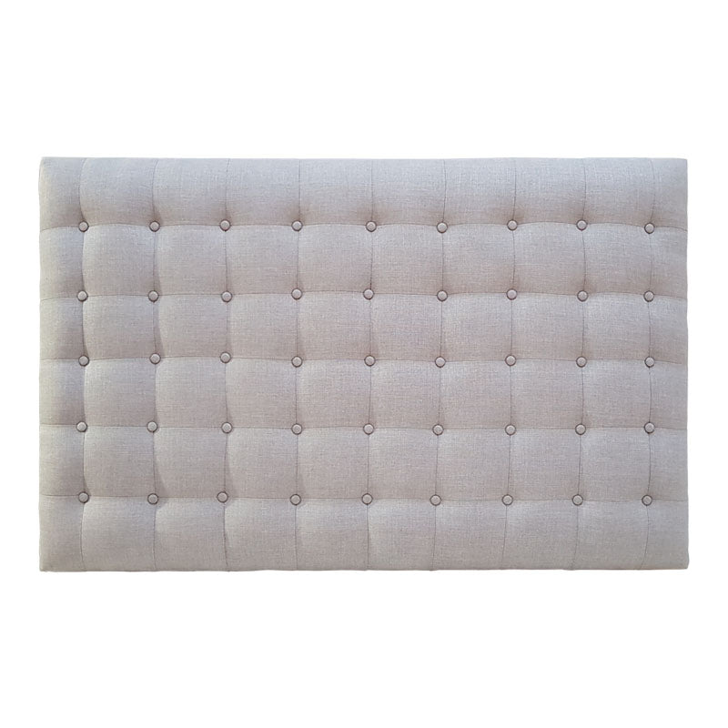 Regent Headboard - Luxe Cotton Fabric - Elula Furniture