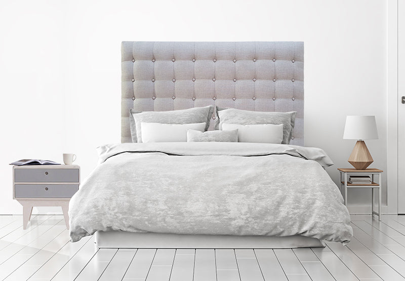 Regent Headboard - Luxe Cotton Fabric - Elula Furniture