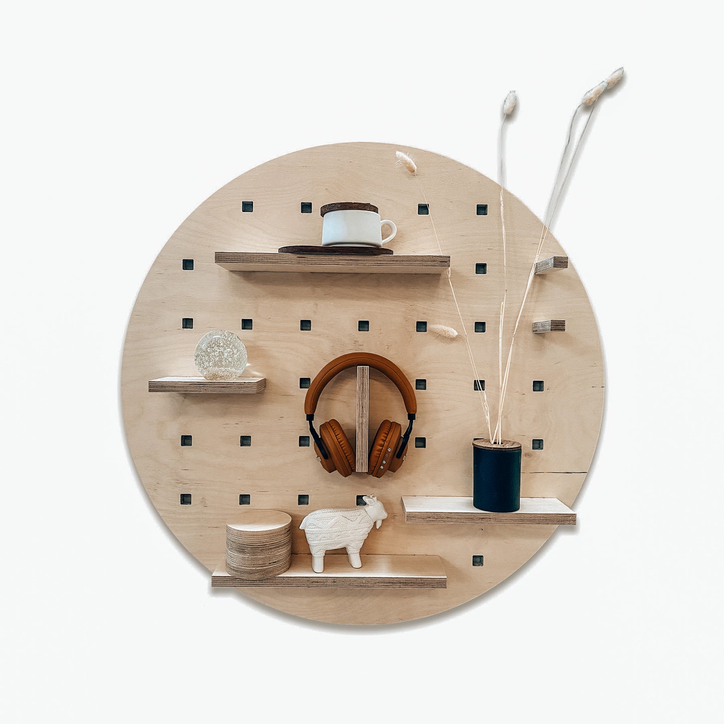 Round Pegboard - Elula Furniture