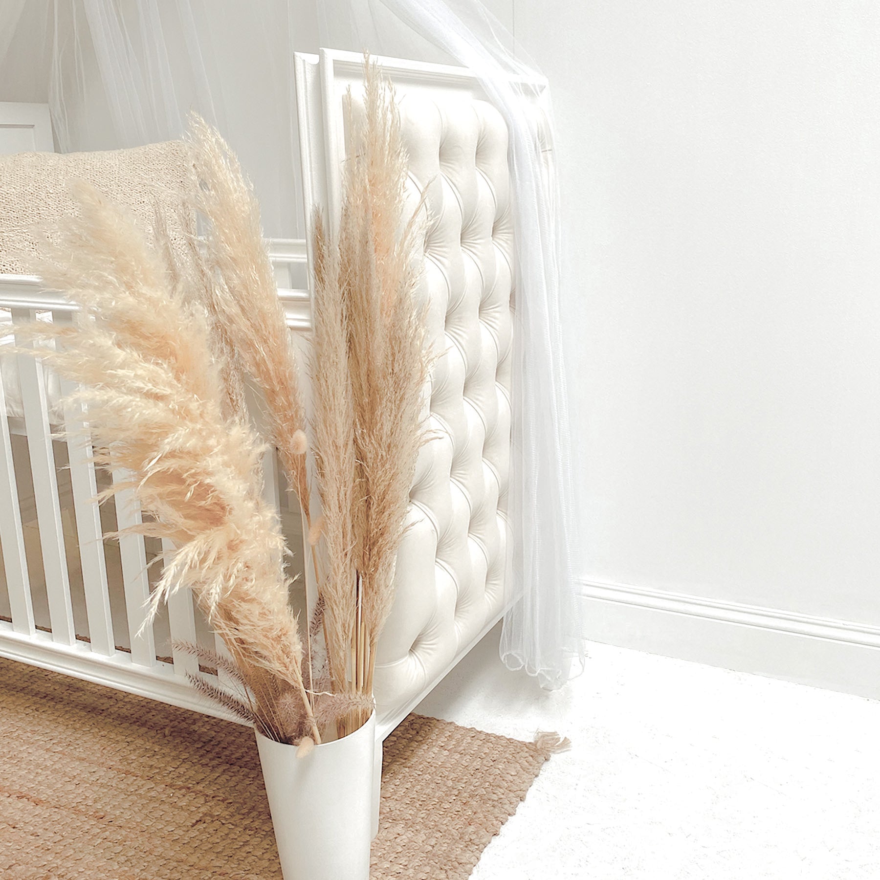 Tanner Cot - Velvet Fabric - Elula Furniture