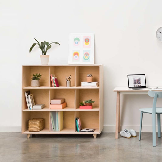 Fin Bookshelf - Elula Furniture